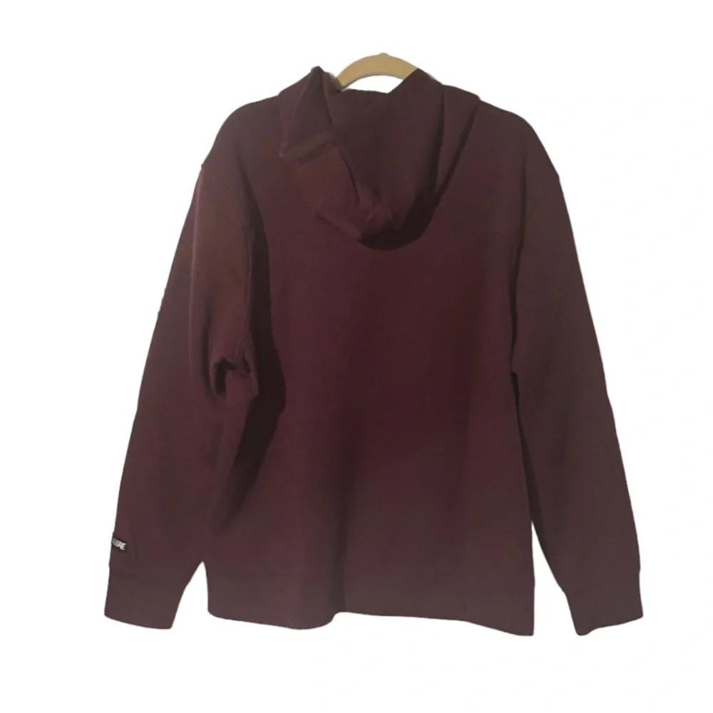 American Eagle Pullover Hoodie in Burgundy Red Size XL Super Soft Cozy Lounge